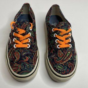 Vans Off The Wall Skate Shoes Paisley W 6.5 M 5